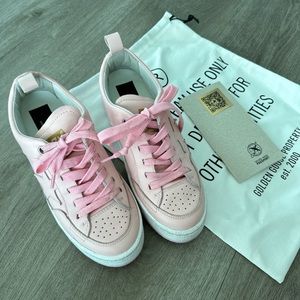 Pink barbie golden goose #goldengoose